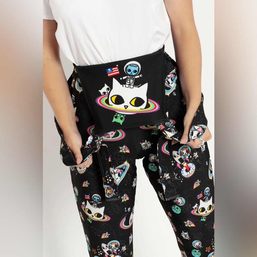 EUC Tokidoki X Blackmilk TOKIDOKI UNIVERSE OVERALLS 🪐👽🙀